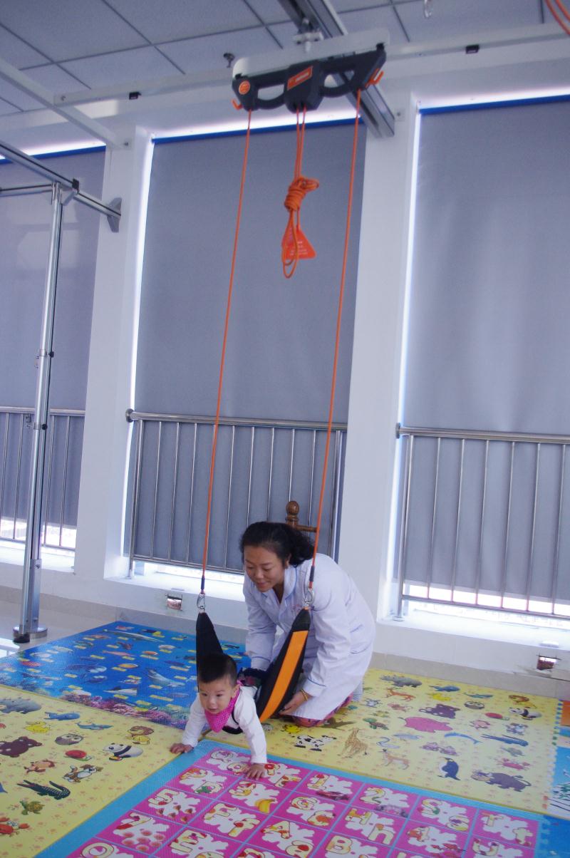 儿童悬吊训练系统对小儿脑瘫肢体的训练(图5)